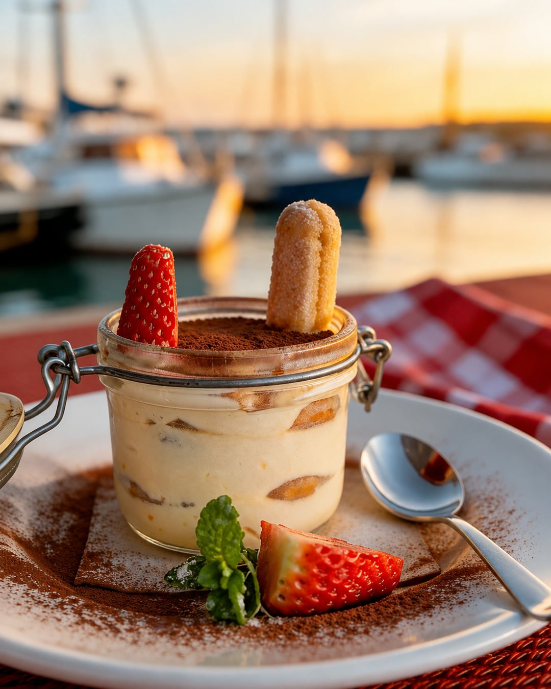 Tiramisu jar — enhanced premium version for social media